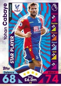 84 - Cabaye Star Player Crystal Palace 2016 2017