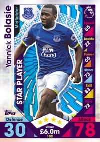 100 - Bolasie Star Player Everton 2016 2017