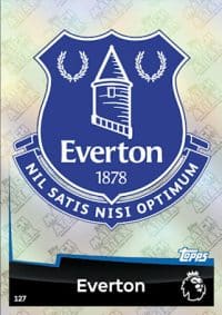 127 - Club Badge Everton 2018 2019