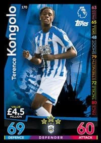 170 - Terence Kongolo Huddersfield Town 2018 2019