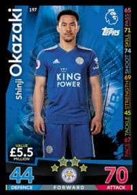 197 - Shinji Okazaki Leicester City 2018 2019