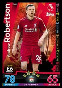 202 - Andrew Robertson Liverpool 2018 2019