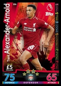 206 - Trent Alexander-Arnold Liverpool 2018 2019
