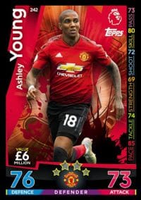 242 - Ashley Young Manchester United 2018 2019
