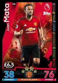 245 - Juan Mata Manchester United 2018 2019