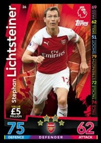 26 - Stephan Lichtsteiner Arsenal 2018 2019