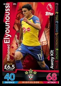 281 - Mohamed Elyounoussi Southampton 2018 2019