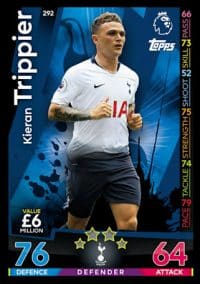 292 - Kieran Trippier Tottenham Hotspur 2018 2019