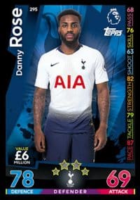 295 - Danny Rose Tottenham Hotspur 2018 2019