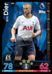 298 - Eric Dier Tottenham Hotspur 2018 2019