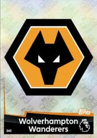 343 - Club Badge Wolverhampton Wanderers 2018 2019