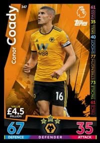 347 - Conor Coady Wolverhampton Wanderers 2018 2019
