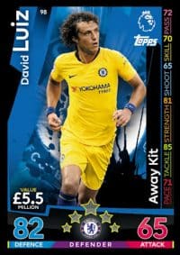 98 - David Luiz Chelsea 2018 2019
