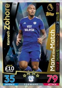 399 - Kenneth Zohore 2018 2019